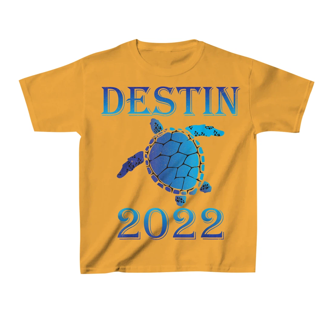 Womens Destin Florida Spring Break 2022 Sea Turtle Family Vacation T-Shirt, Kid T-Shirt and Women T-Shirt