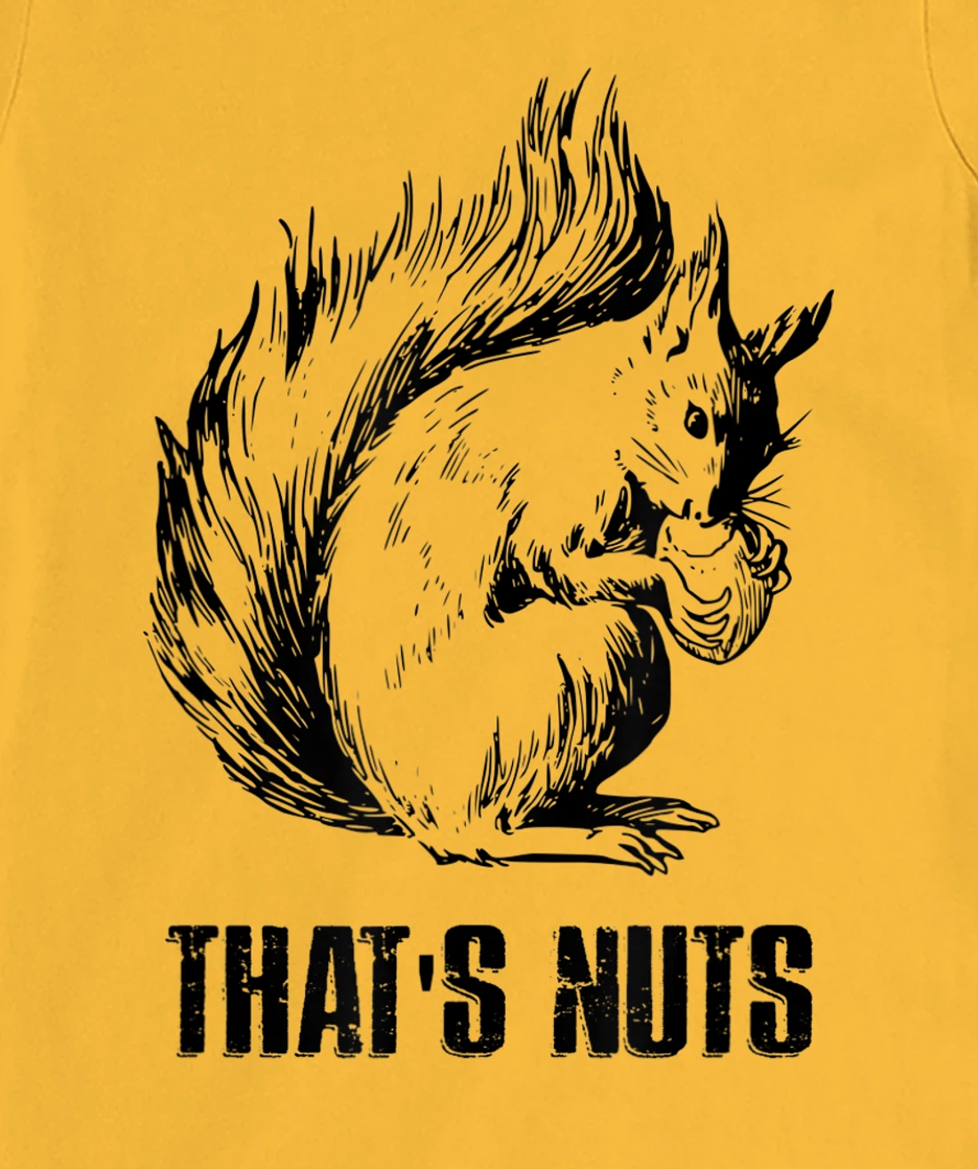 Womens Funny Squirrel Pun - That's Nuts T-Shirt, Women T-Shirt