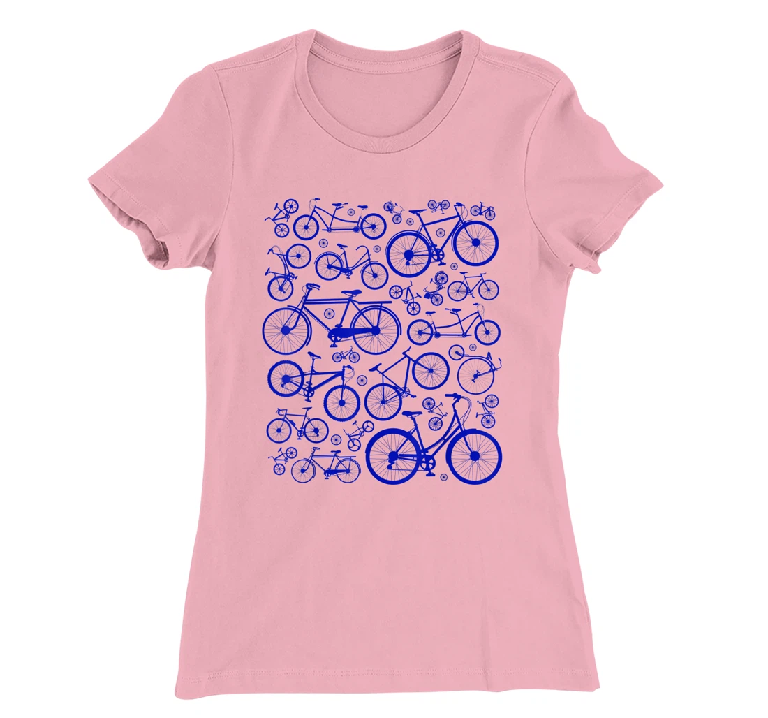 Womens Bicycles Cycling Sport Mountain Bike Biking Outdoor Racing T-Shirt, Women T-Shirt