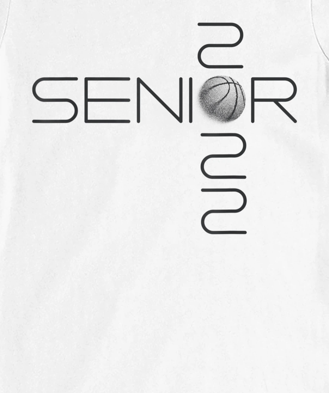 Class Of 2022 Basketball Player Graduate Senior T-Shirt, Kid T-Shirt and Women T-Shirt