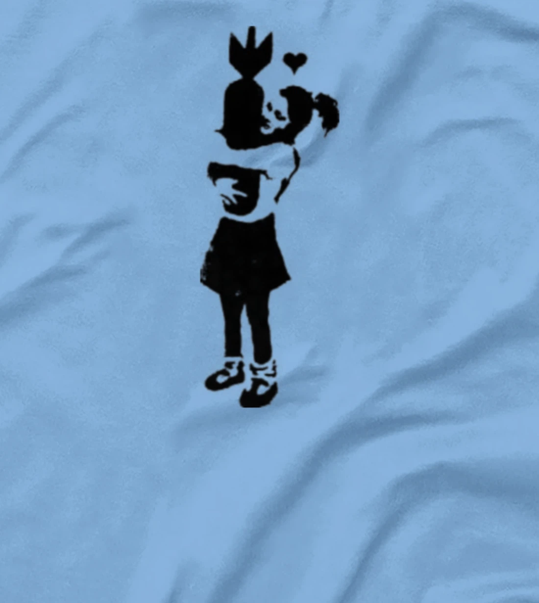 Graffiti T-Shirt, Women T-Shirt, graffiti art T-Shirt, Women T-Shirt, girls' hugging bomb Long Sleeve T-Shirt, Women T-Shirt