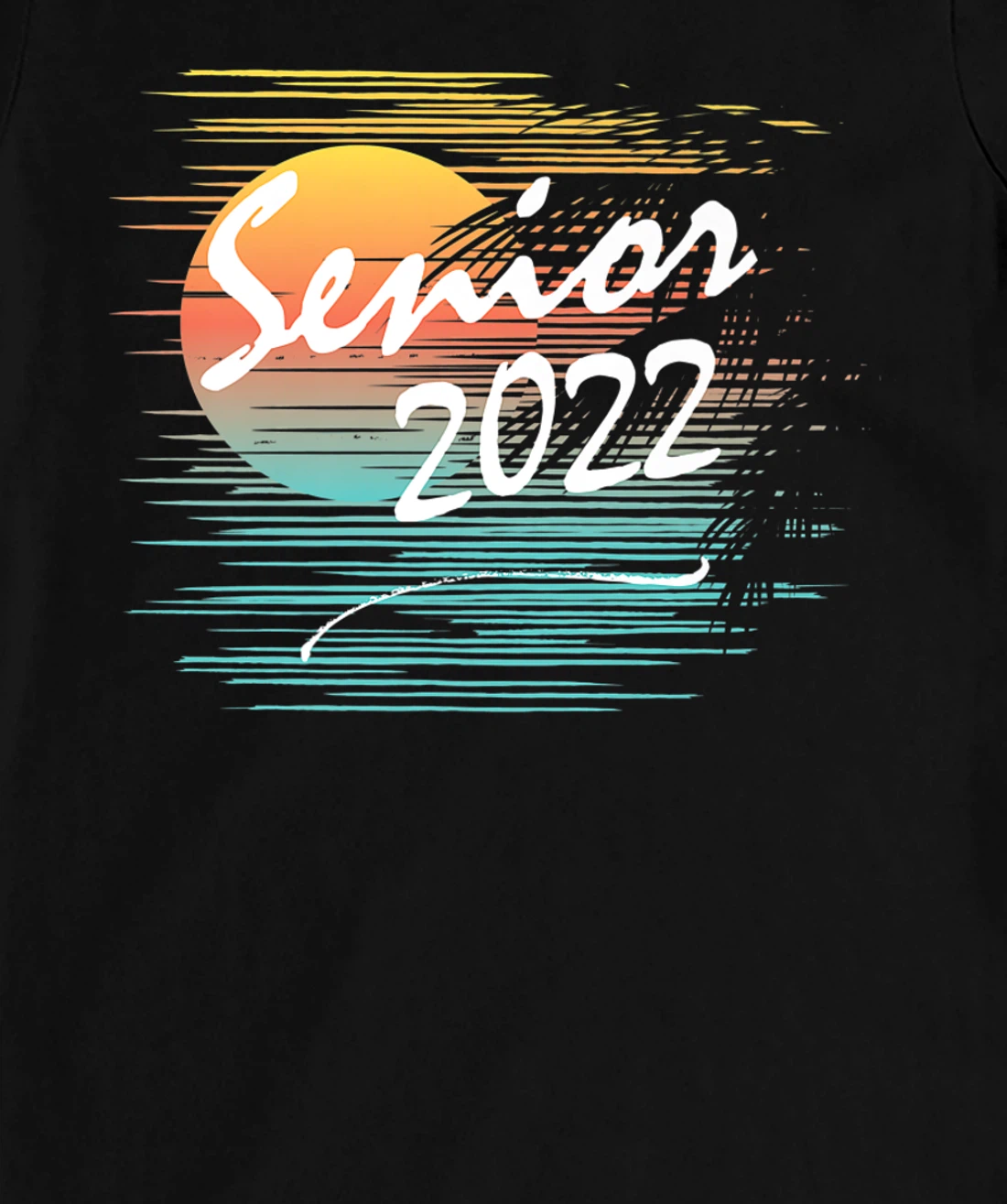 Senior 2022 High School, College Graduate, Hawaiian Vibe T-Shirt, Women T-Shirt