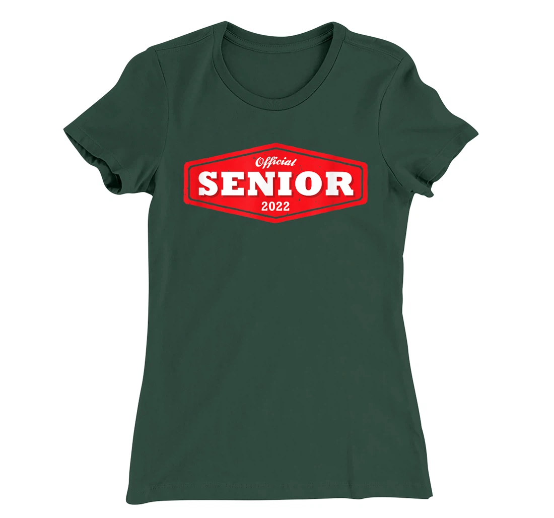 Senior 2022 High School, College Graduate T-Shirt, Women T-Shirt