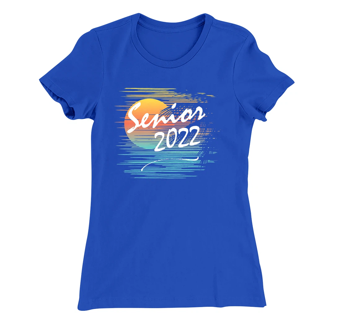 Senior 2022 High School, College Graduate, Hawaiian Vibe T-Shirt, Women T-Shirt