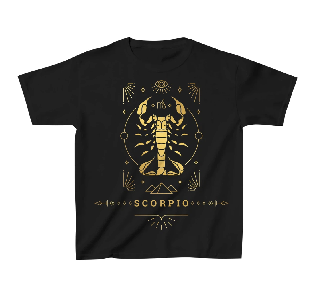 Cool Scorpio Zodiac Sign Novelty Graphic Tees & Cool Designs T-Shirt, Kid T-Shirt and Women T-Shirt