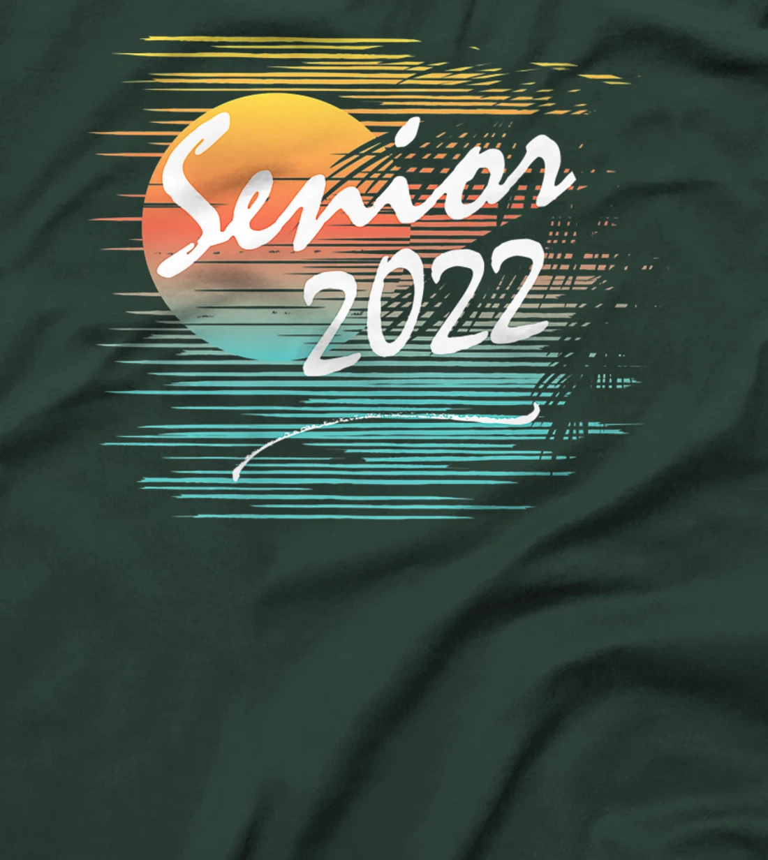 Senior 2022 High School, College Graduate, Hawaiian Vibe T-Shirt, Women T-Shirt