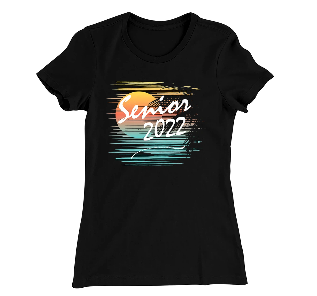 Senior 2022 High School, College Graduate, Hawaiian Vibe T-Shirt, Women T-Shirt