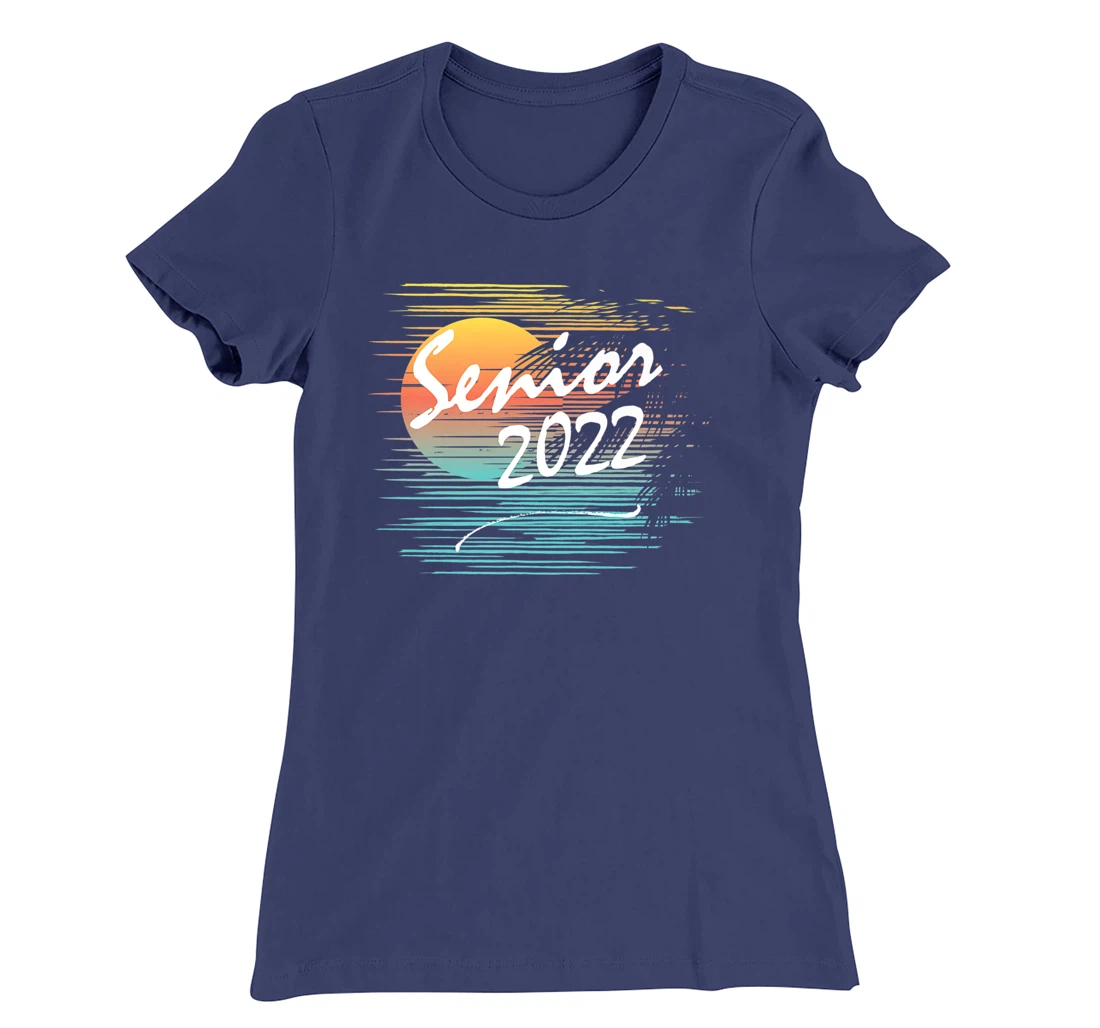 Senior 2022 High School, College Graduate, Hawaiian Vibe T-Shirt, Women T-Shirt