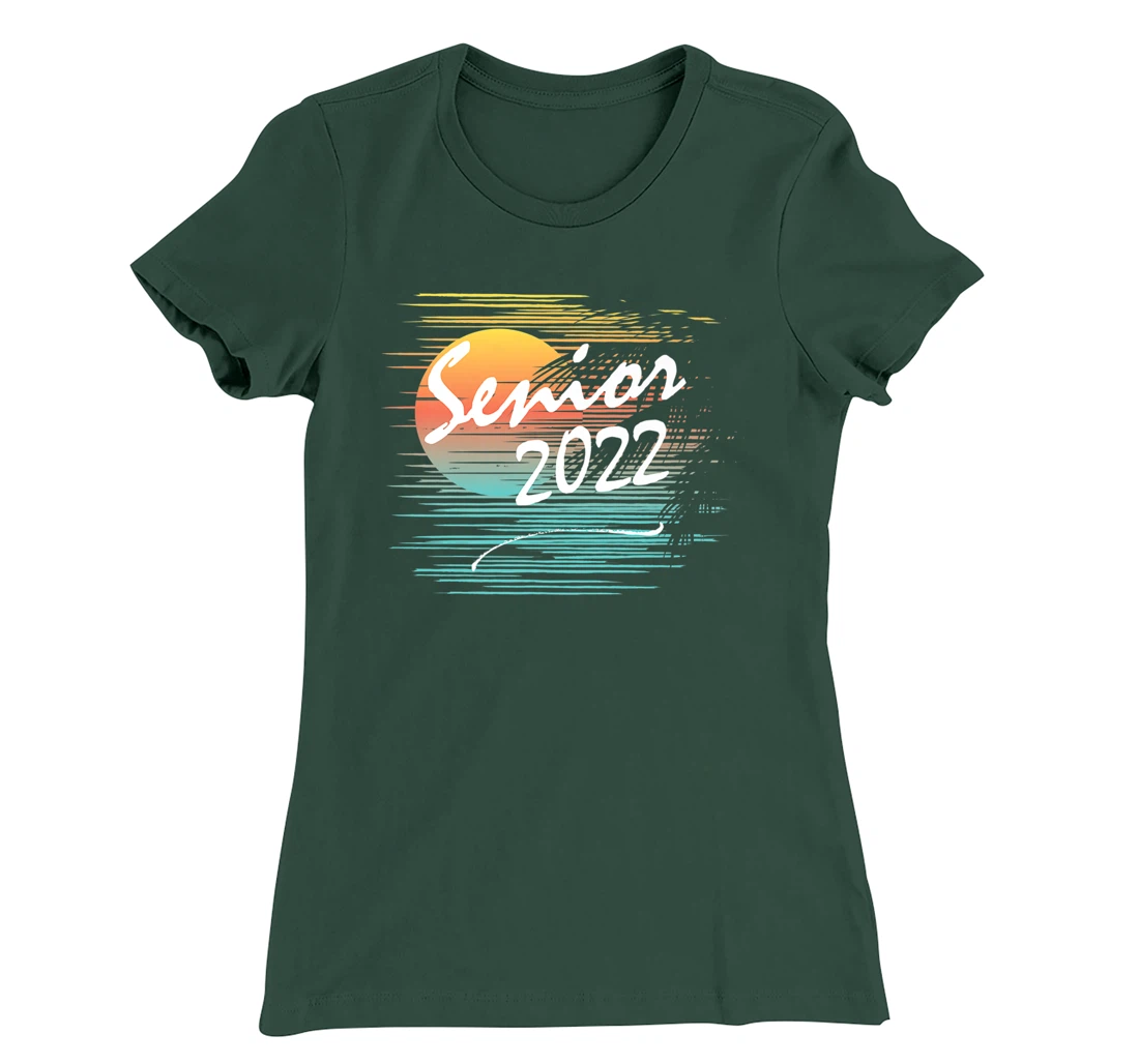 Senior 2022 High School, College Graduate, Hawaiian Vibe T-Shirt, Women T-Shirt