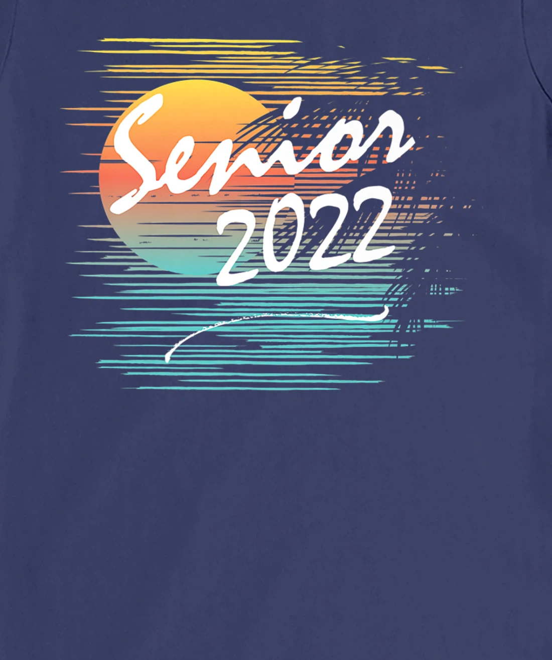 Senior 2022 High School, College Graduate, Hawaiian Vibe T-Shirt, Women T-Shirt