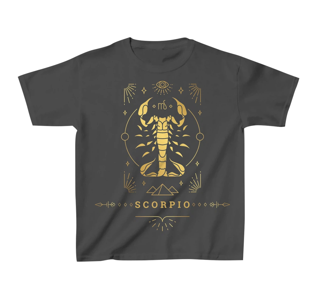 Cool Scorpio Zodiac Sign Novelty Graphic Tees & Cool Designs T-Shirt, Kid T-Shirt and Women T-Shirt