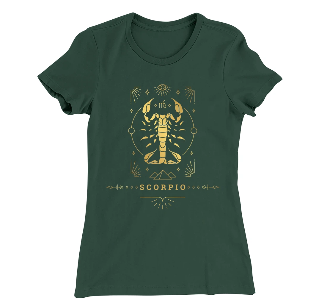 Cool Scorpio Zodiac Sign Novelty Graphic Tees & Cool Designs T-Shirt, Kid T-Shirt and Women T-Shirt