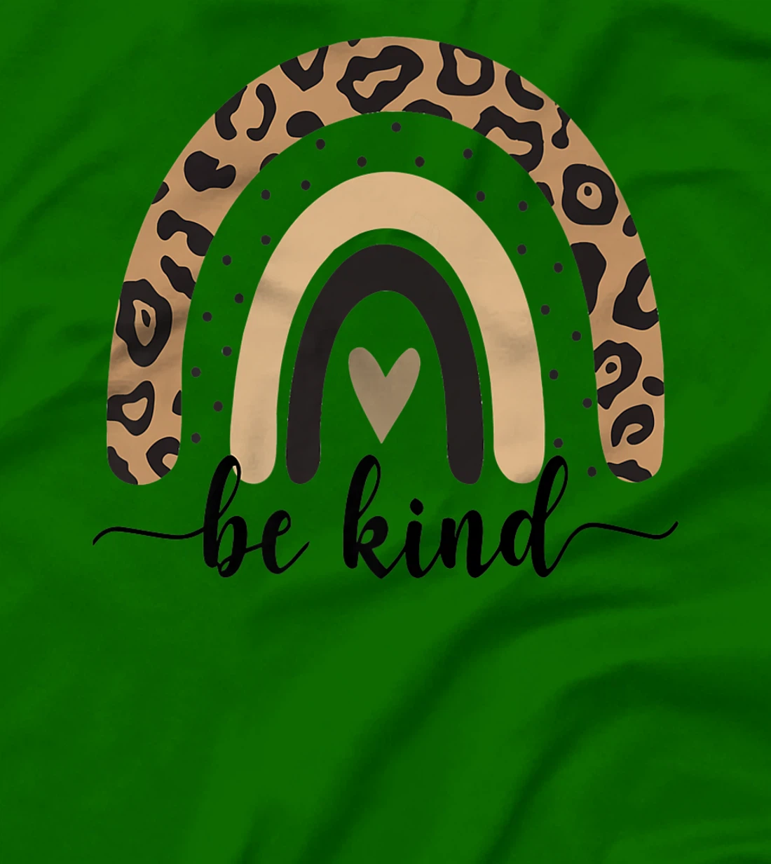 Be Kind Leopard Rainbow Kindness inspirational girls Be Kind T-Shirt, Kid T-Shirt and Women T-Shirt