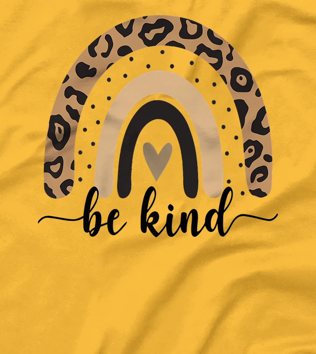 Be Kind Leopard Rainbow Kindness inspirational girls Be Kind T-Shirt, Kid T-Shirt and Women T-Shirt
