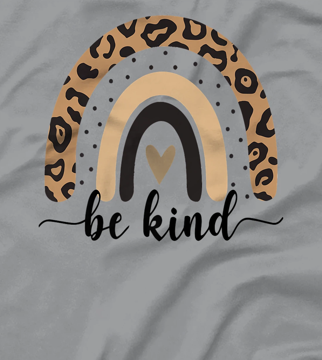 Be Kind Leopard Rainbow Kindness inspirational girls Be Kind T-Shirt, Kid T-Shirt and Women T-Shirt