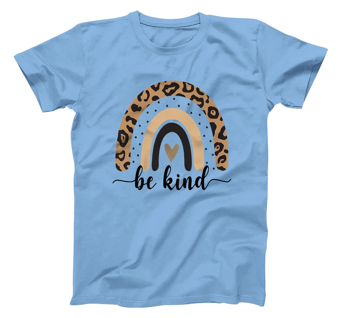 Be Kind Leopard Rainbow Kindness inspirational girls Be Kind T-Shirt, Kid T-Shirt and Women T-Shirt
