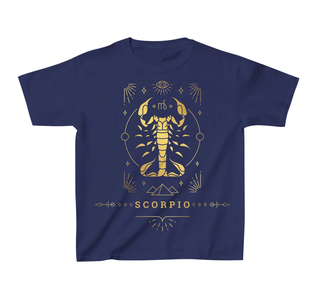 Cool Scorpio Zodiac Sign Novelty Graphic Tees & Cool Designs T-Shirt, Kid T-Shirt and Women T-Shirt