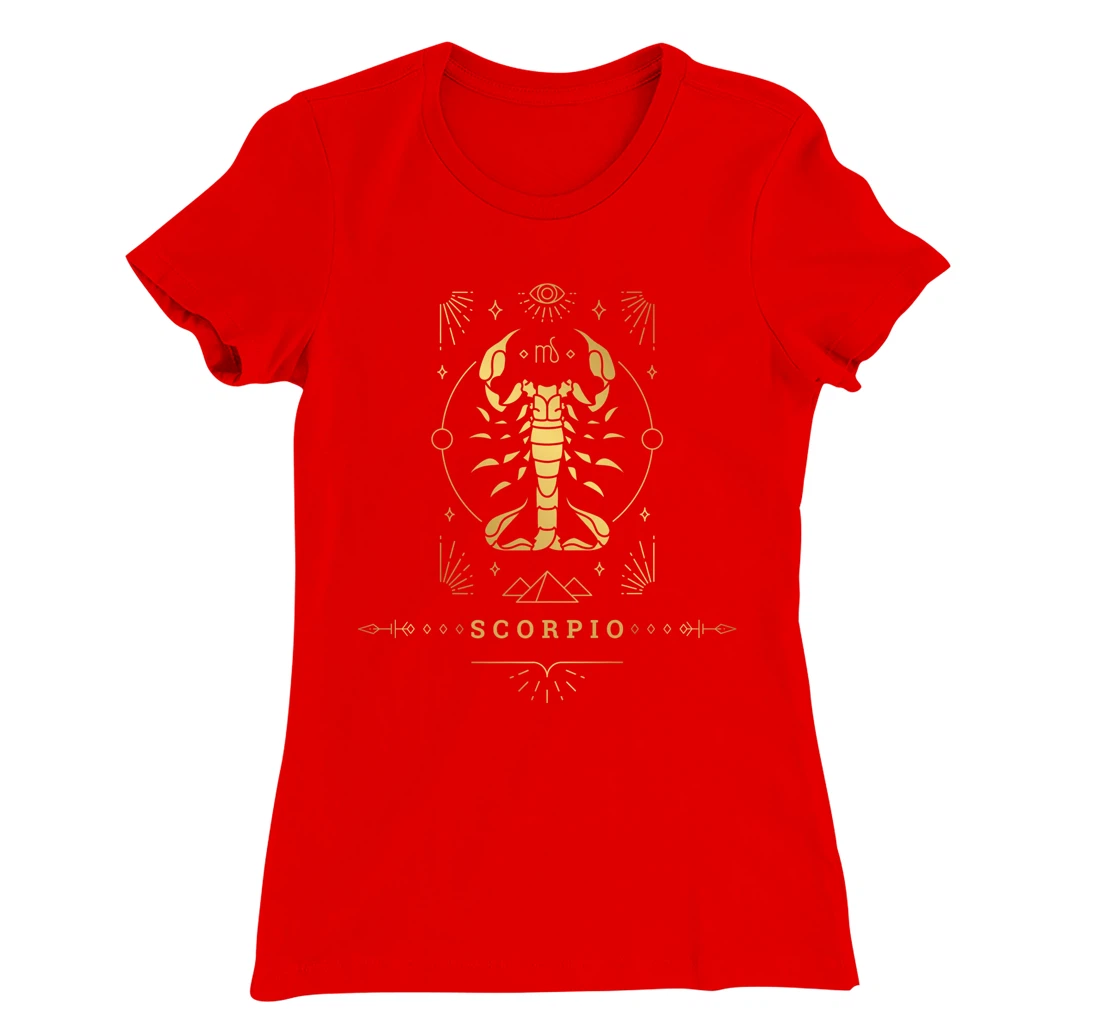 Cool Scorpio Zodiac Sign Novelty Graphic Tees & Cool Designs T-Shirt, Kid T-Shirt and Women T-Shirt