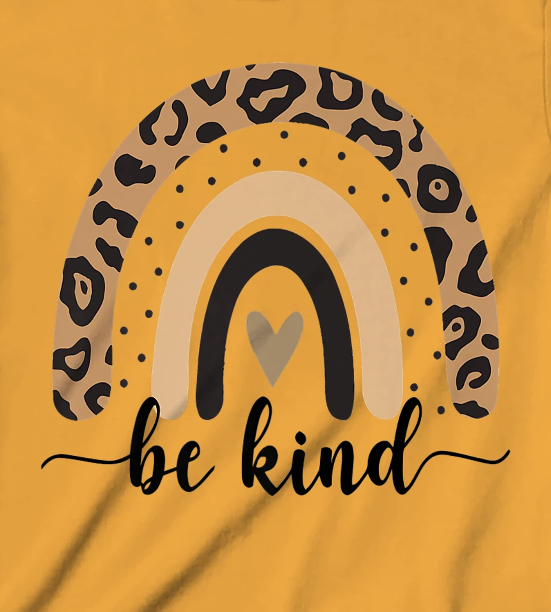 Be Kind Leopard Rainbow Kindness inspirational girls Be Kind T-Shirt, Kid T-Shirt and Women T-Shirt