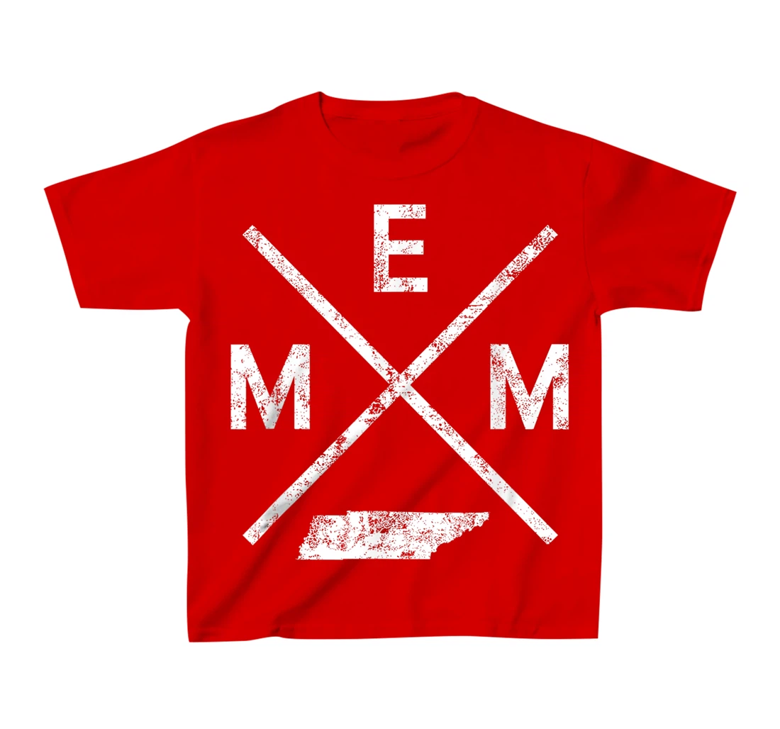Vintage Memphis Retro MEM Cross T-Shirt, Kid T-Shirt and Women T-Shirt