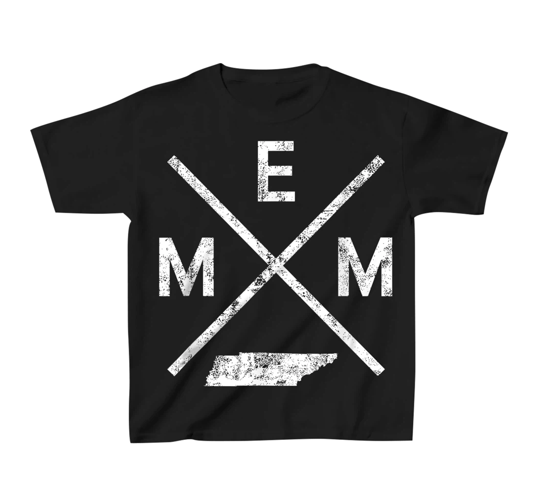 Vintage Memphis Retro MEM Cross T-Shirt, Kid T-Shirt and Women T-Shirt