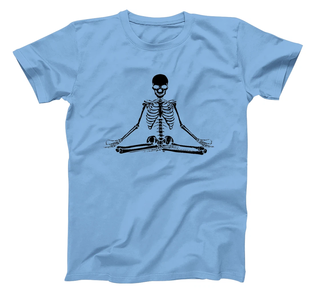 Human Skeleton Makes Yoga Yoga Motif Shirt, Palatis T-Shirt, Women T-Shirt