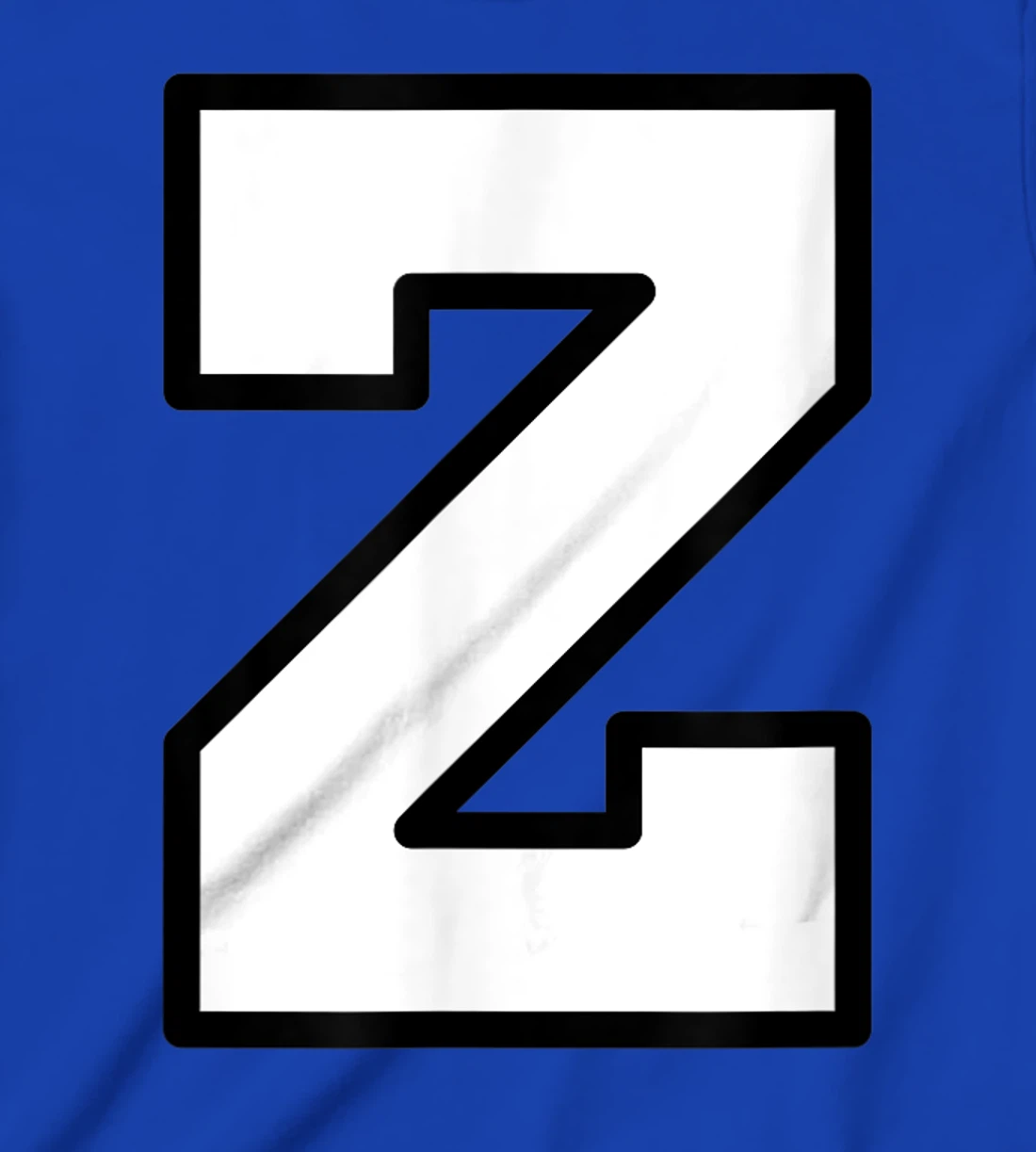 Letter Z Capital Alphabet Varsity Monogram Initial T-Shirt, Kid T-Shirt and Women T-Shirt