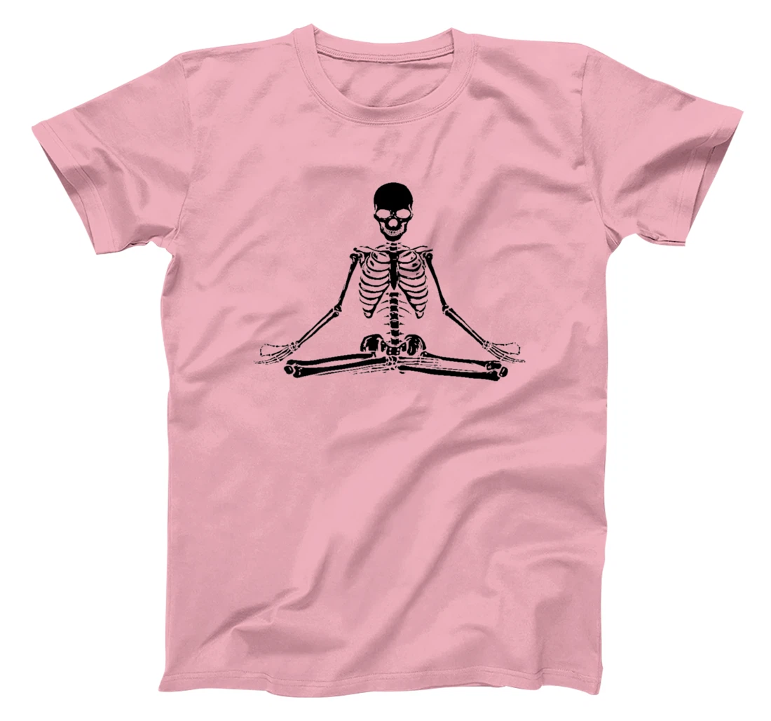Human Skeleton Makes Yoga Yoga Motif Shirt, Palatis T-Shirt, Women T-Shirt