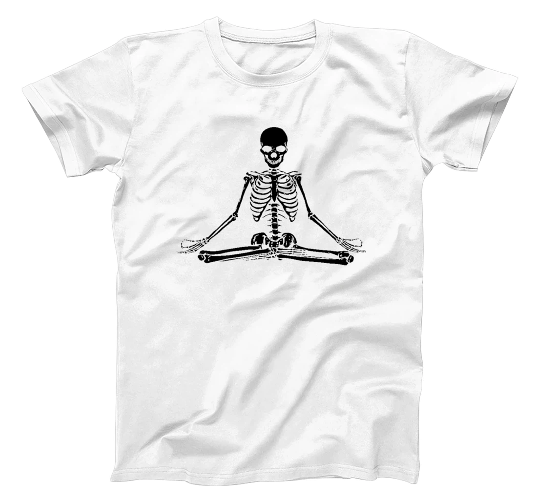 Human Skeleton Makes Yoga Yoga Motif Shirt, Palatis T-Shirt, Women T-Shirt