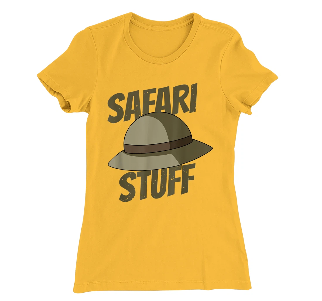 Womens Humorous Safari Staff Menagerie Wildlife Park Enthusiast T-Shirt, Women T-Shirt
