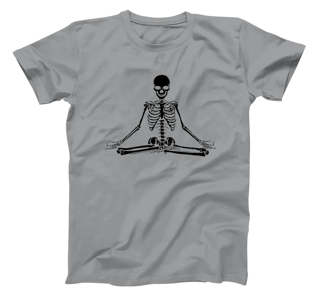 Human Skeleton Makes Yoga Yoga Motif Shirt, Palatis T-Shirt, Women T-Shirt