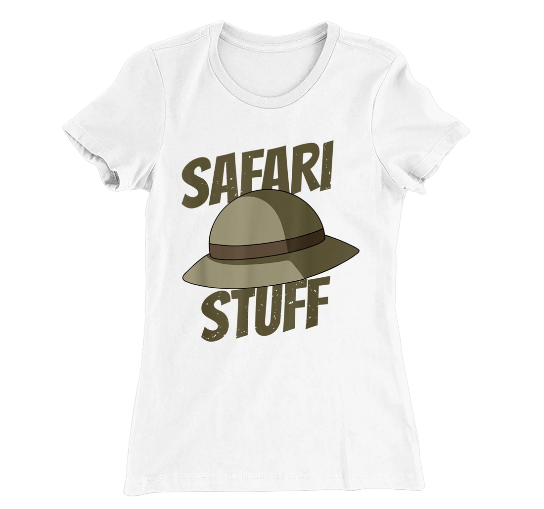 Womens Humorous Safari Staff Menagerie Wildlife Park Enthusiast T-Shirt, Women T-Shirt