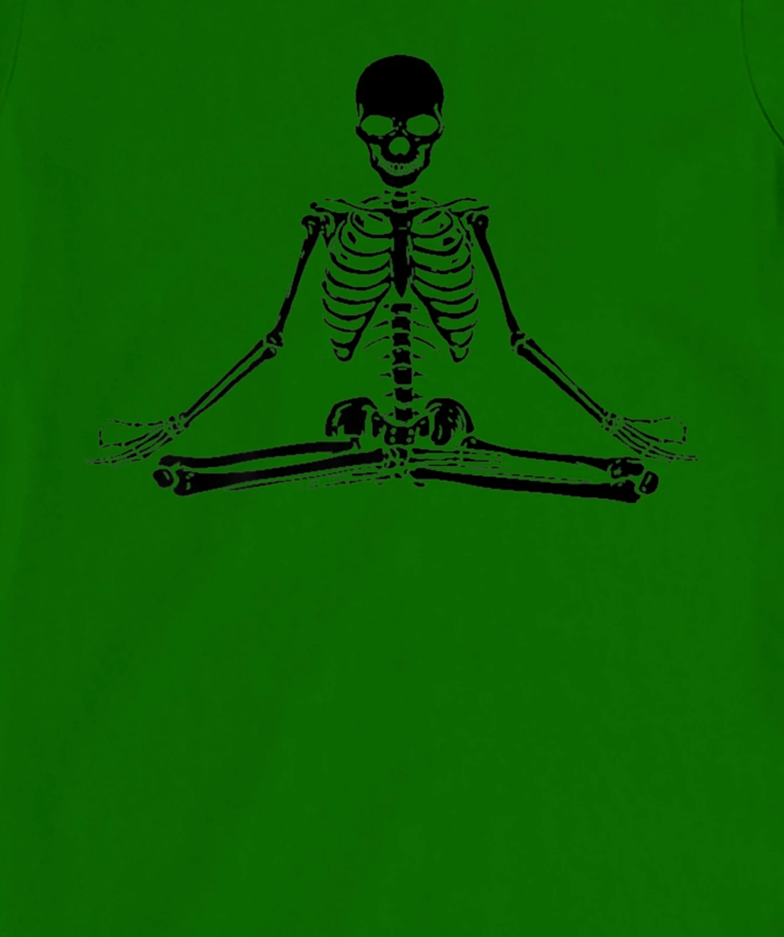 Human Skeleton Makes Yoga Yoga Motif Shirt, Palatis T-Shirt, Women T-Shirt