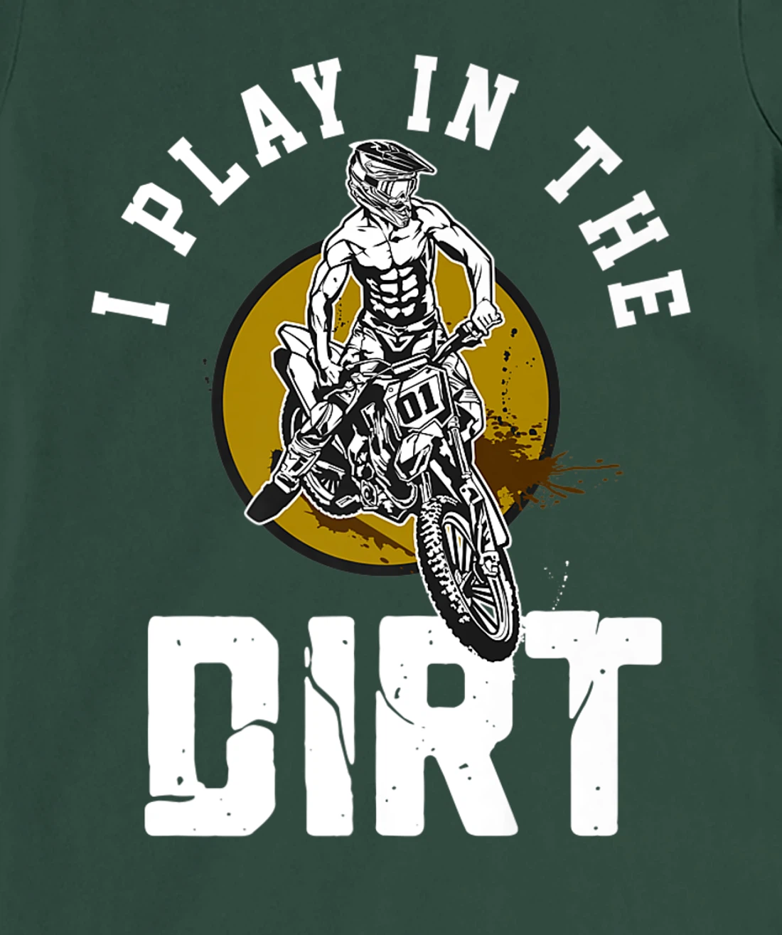 I Play In The Dirt - Dirtbike 125ccm Dirtbikes Motocross T-Shirt, Women T-Shirt