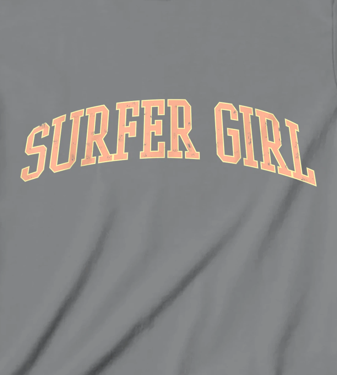 Surfer Girl College Font Graphic Beach Summer T-Shirt, Kid T-Shirt and Women T-Shirt