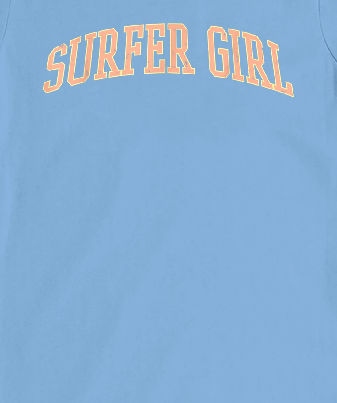Surfer Girl College Font Graphic Beach Summer T-Shirt, Kid T-Shirt and Women T-Shirt