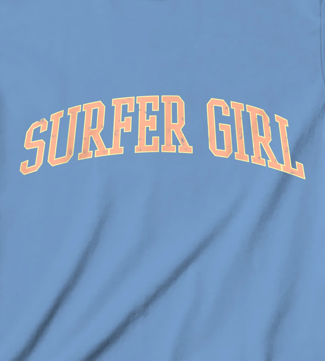 Surfer Girl College Font Graphic Beach Summer T-Shirt, Kid T-Shirt and Women T-Shirt