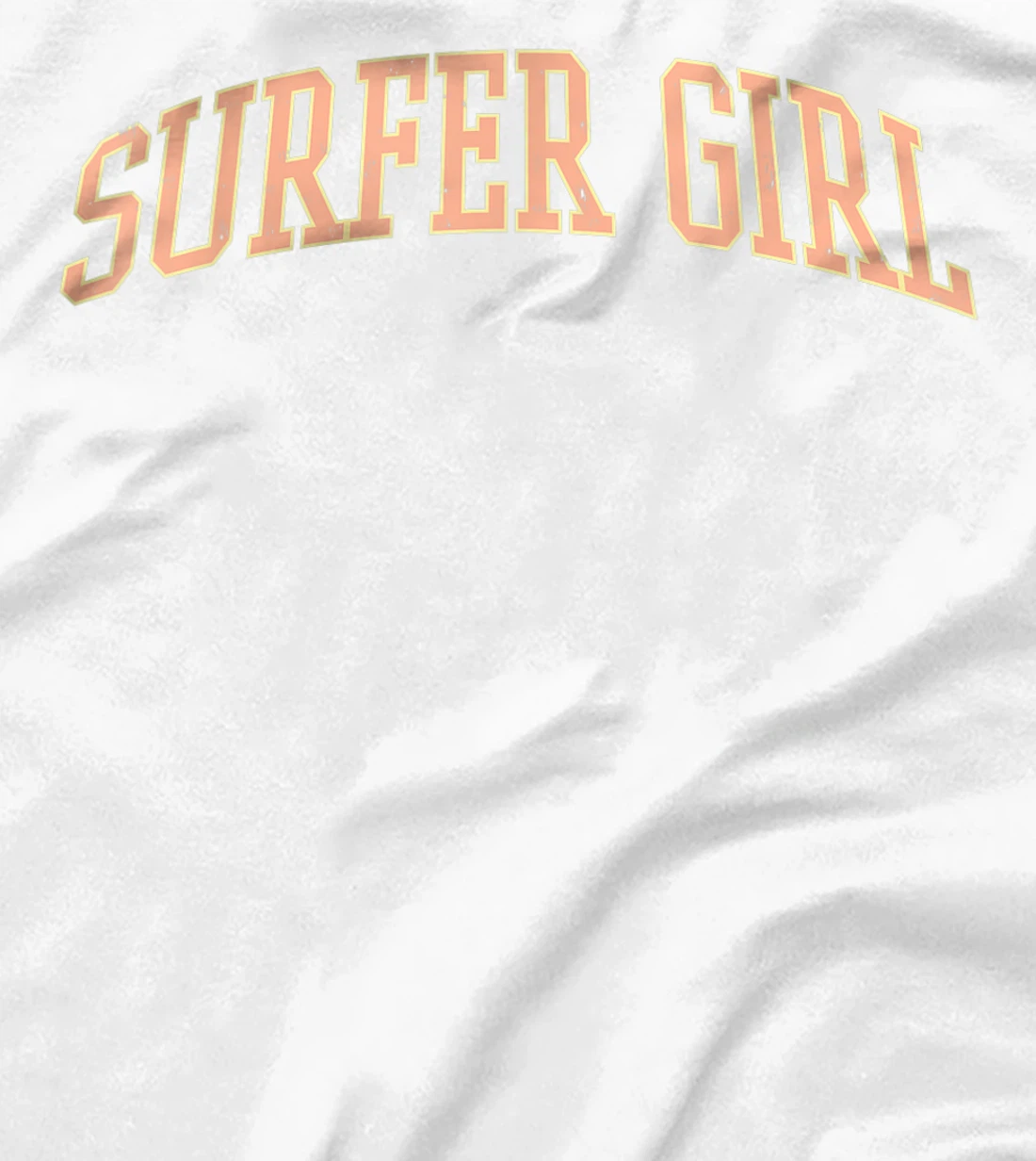 Surfer Girl College Font Graphic Beach Summer T-Shirt, Kid T-Shirt and Women T-Shirt