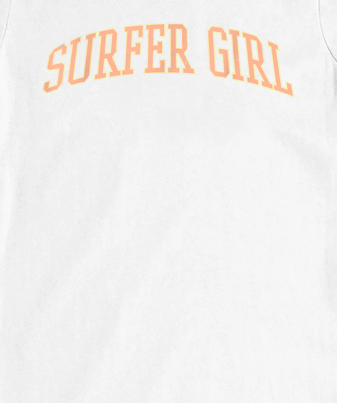 Surfer Girl College Font Graphic Beach Summer T-Shirt, Kid T-Shirt and Women T-Shirt