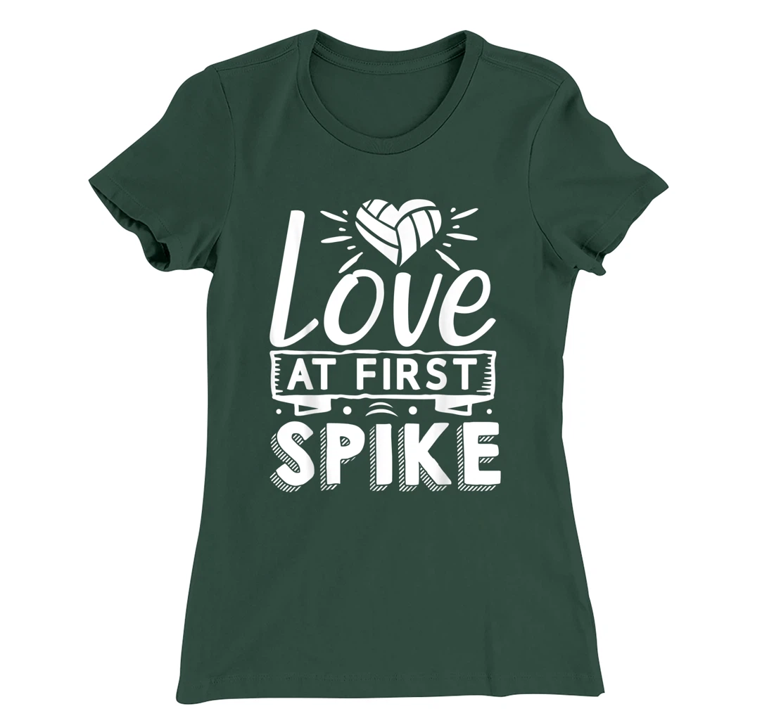 Love At First Spike | Volleyball T-Shirt, Kid T-Shirt and Women T-Shirt