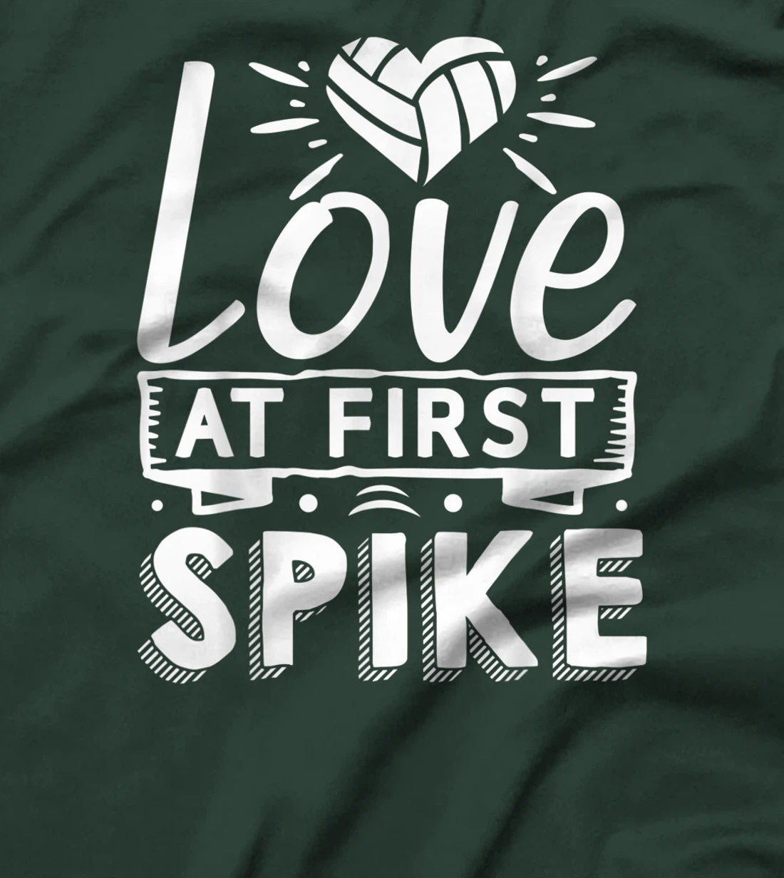 Love At First Spike | Volleyball T-Shirt, Kid T-Shirt and Women T-Shirt