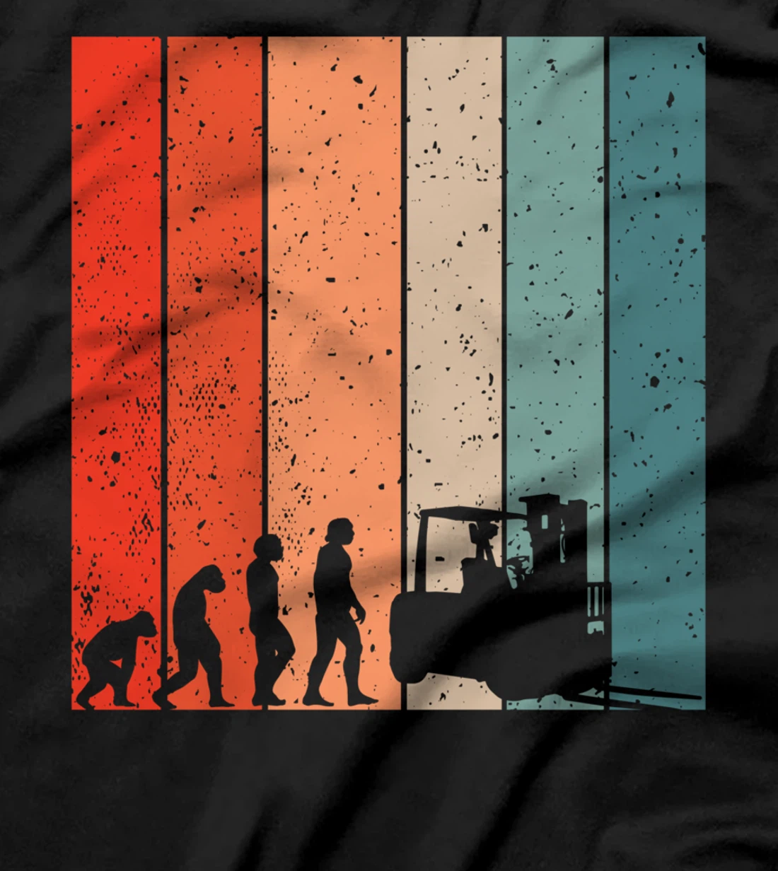 Evolution Forklift Driver Evolution Forklift Driver T-Shirt