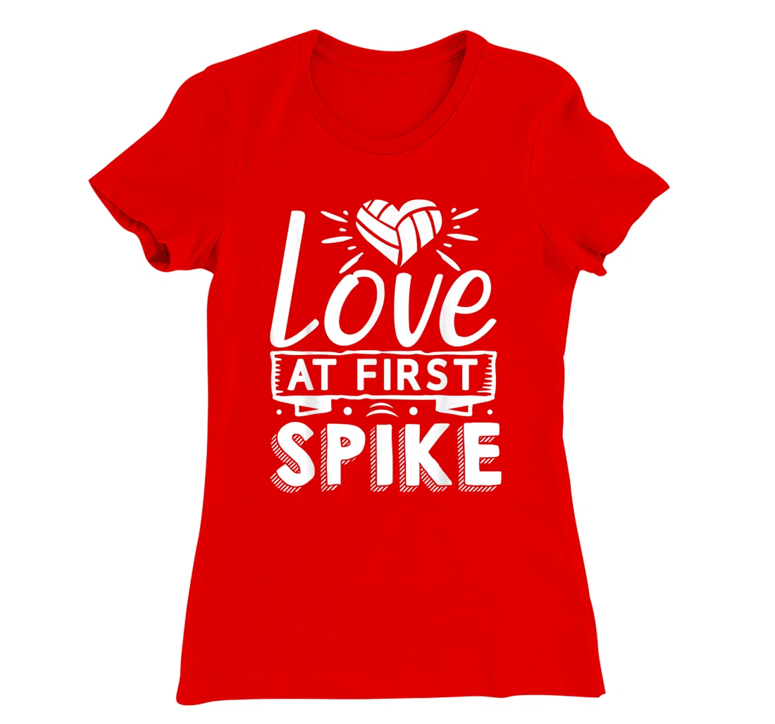 Love At First Spike | Volleyball T-Shirt, Kid T-Shirt and Women T-Shirt
