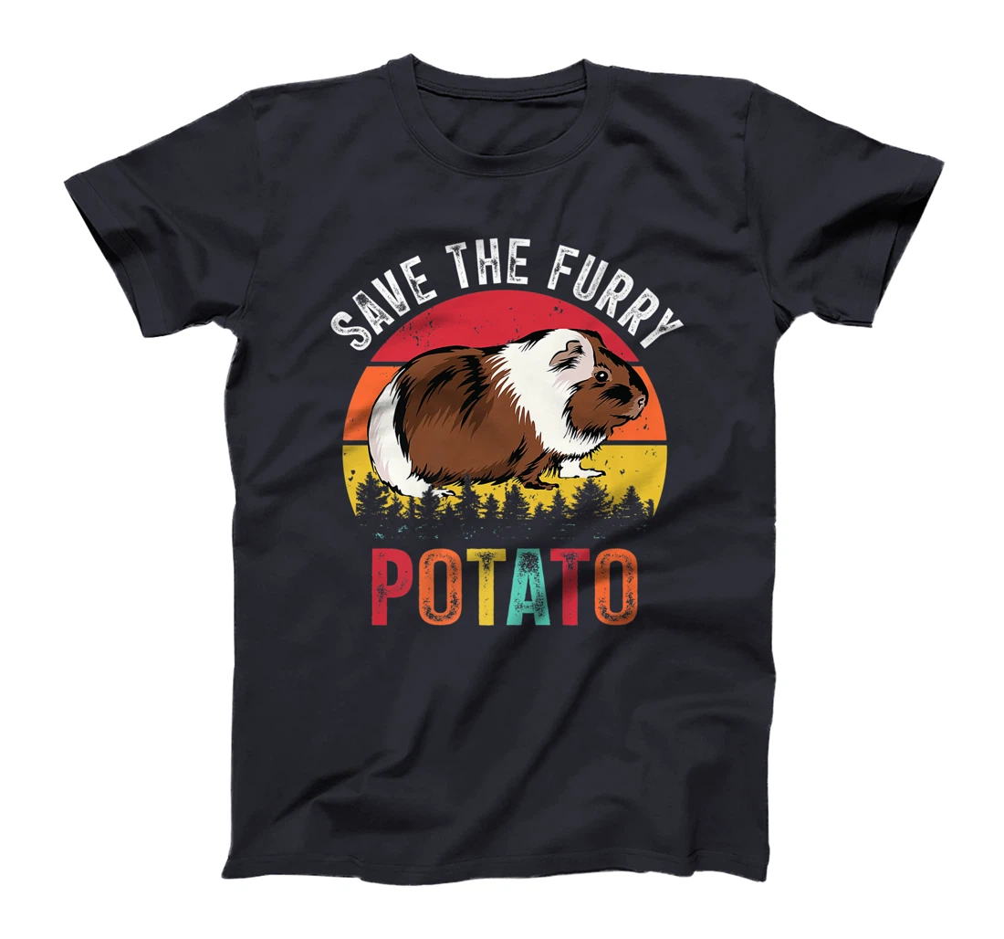 Save The Furry Potato Funny Guinea Pig T-Shirt, Kid T-Shirt and Women T-Shirt