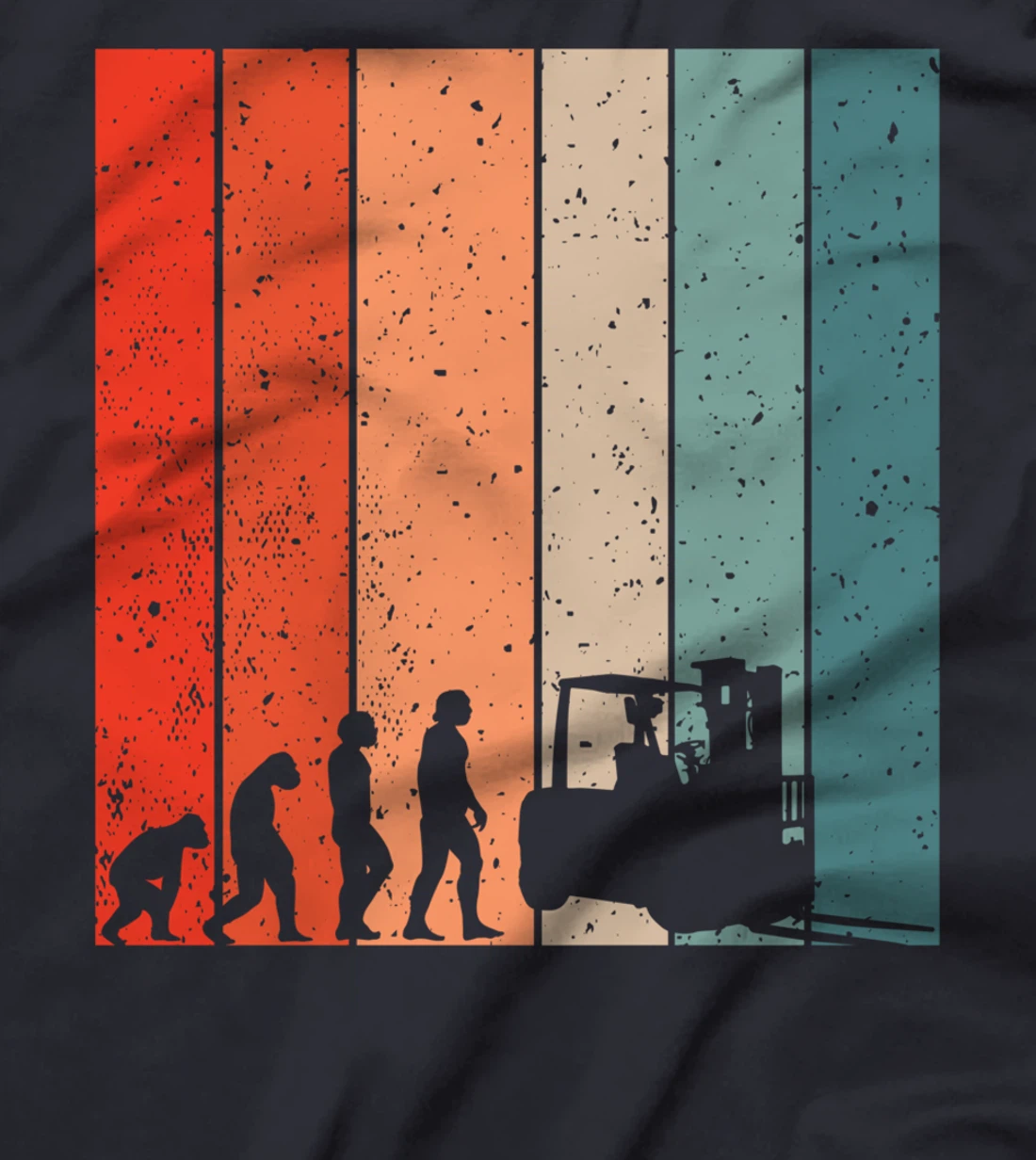 Evolution Forklift Driver Evolution Forklift Driver T-Shirt