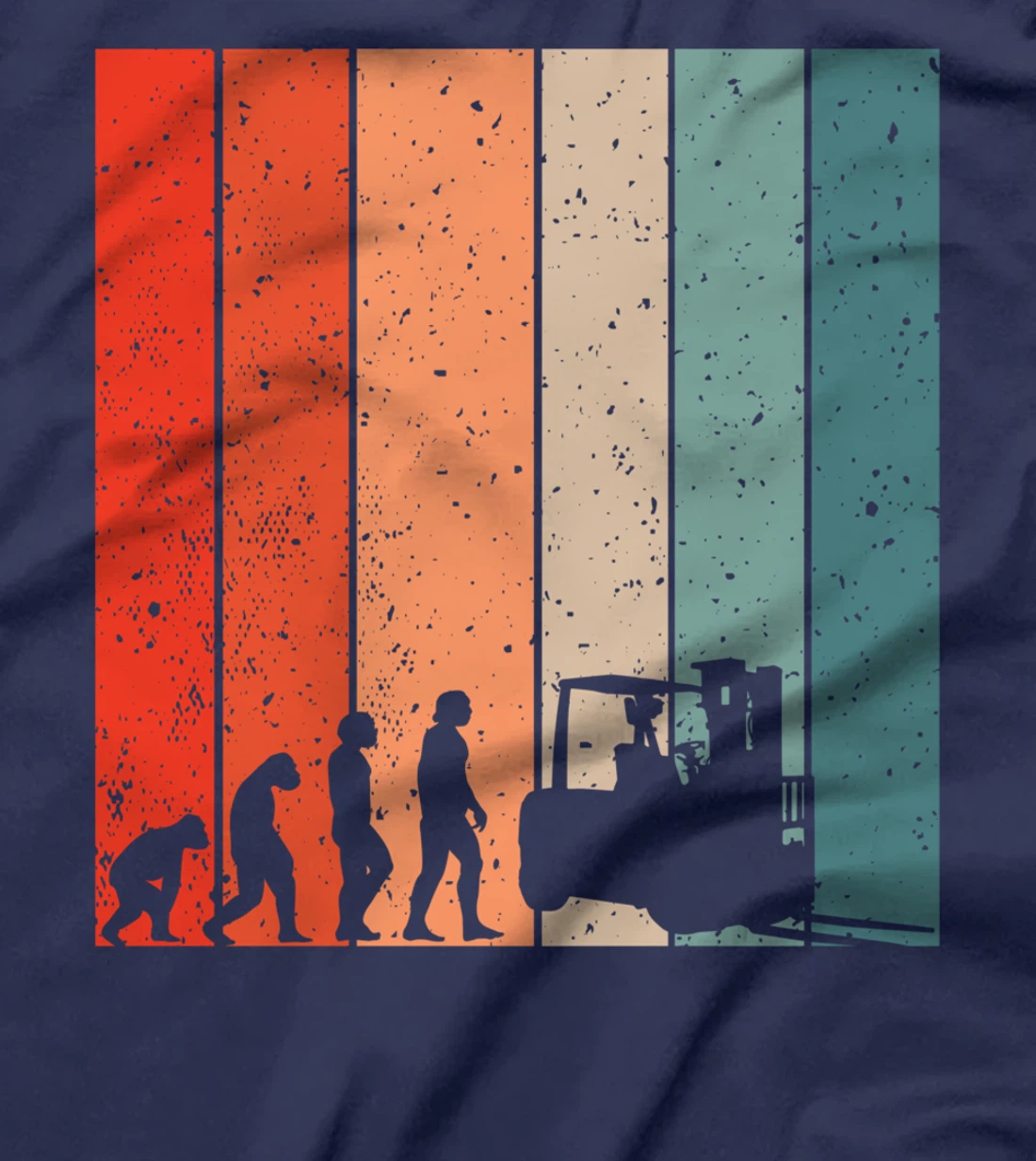 Evolution Forklift Driver Evolution Forklift Driver T-Shirt