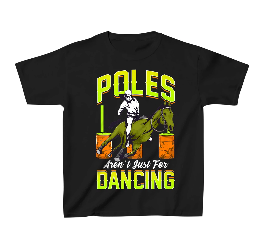 Barrel Racing Rodeo Men Women Cowboy Cowgirl Racer Spurs T-Shirt, Kid T-Shirt and Women T-Shirt