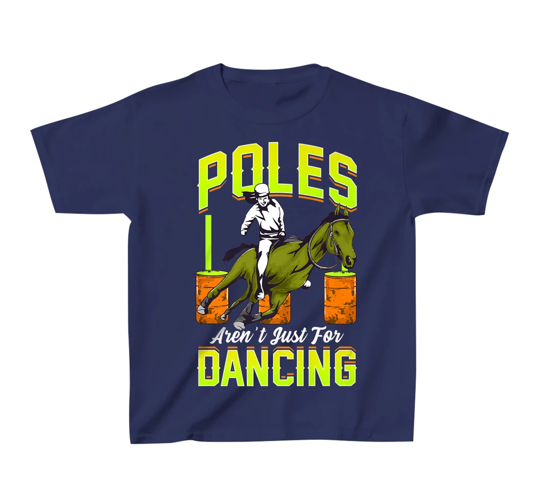 Barrel Racing Rodeo Men Women Cowboy Cowgirl Racer Spurs T-Shirt, Kid T-Shirt and Women T-Shirt