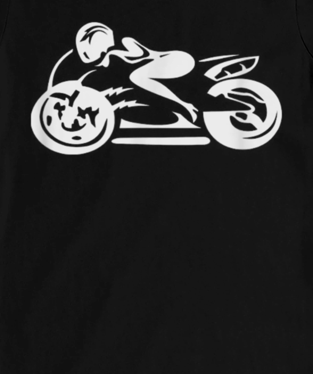 Woman on motorcycle motif shirt, bike stencil T-Shirt, Women T-Shirt biker Long Sleeve T-Shirt, Women T-Shirt