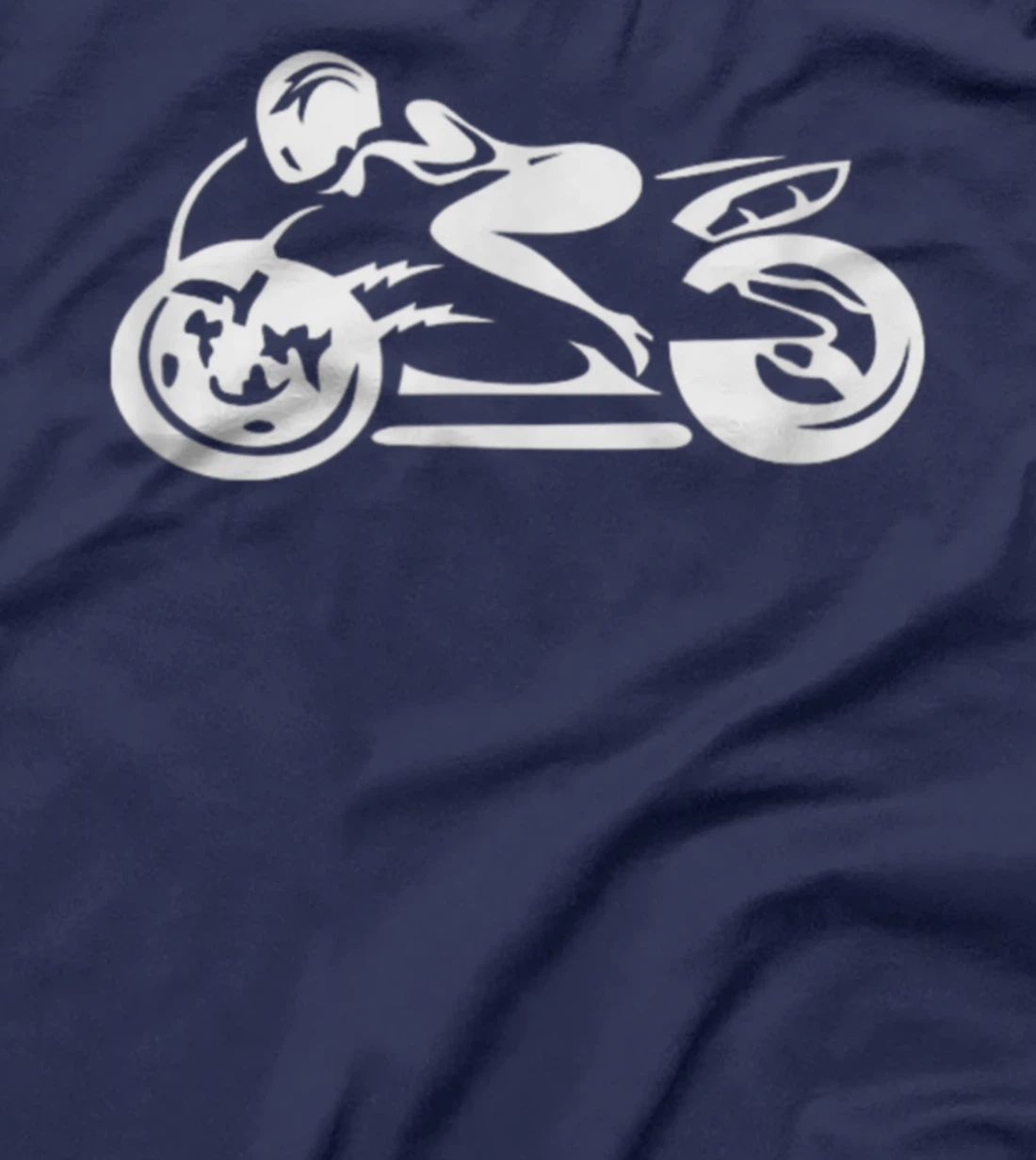 Woman on motorcycle motif shirt, bike stencil T-Shirt, Women T-Shirt biker Long Sleeve T-Shirt, Women T-Shirt